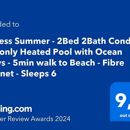 Endless Summer - 2Bed 2Bath Condo - Seasonly Heated Pool With Ocean Views - 5Min Walk To Beach - Fibre Internet - Sleeps 6 Кабо-Сан-Лукас Екстер'єр фото